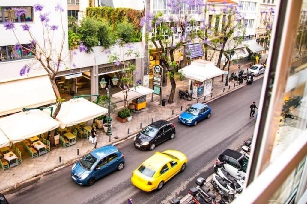 شقة Moss - Beautiful Living In The Heart Of أثينا المظهر الخارجي الصورة