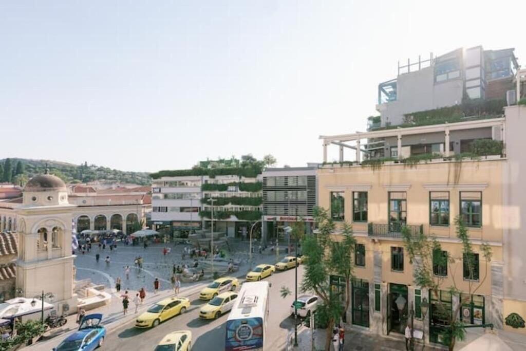 شقة Moss - Beautiful Living In The Heart Of أثينا المظهر الخارجي الصورة